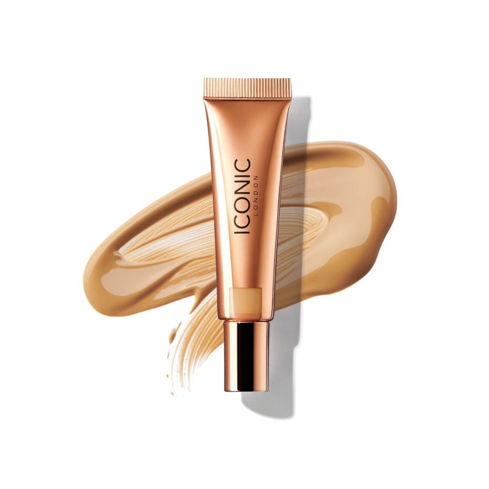 $6.99 SHIPPING! ICONIC LONDON SHEER BRONZE LIQUID BUILD BRONZER BEACH VIBES NIB